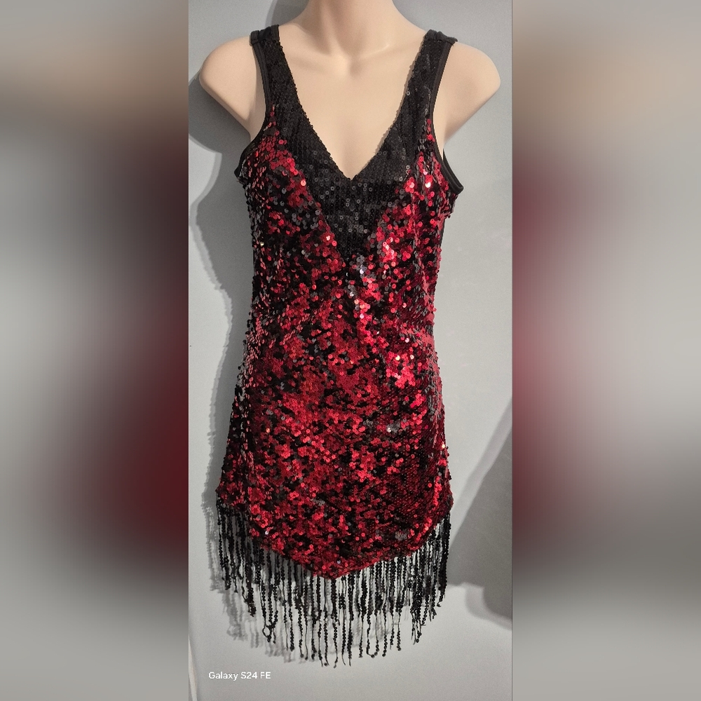 Spirit Halloween Flapper Dress -Small